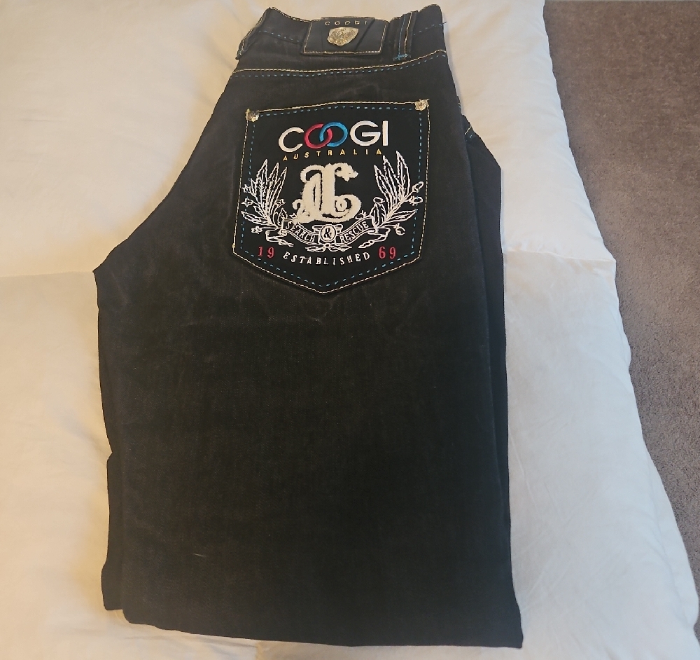 Coogi Black Denim Jeans